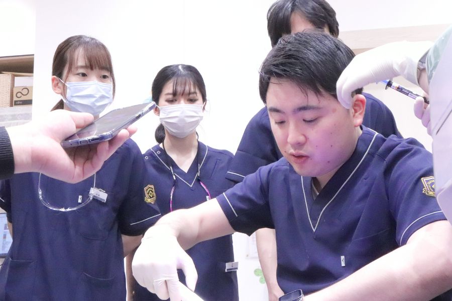 安心してやらせてもらえる教育体制